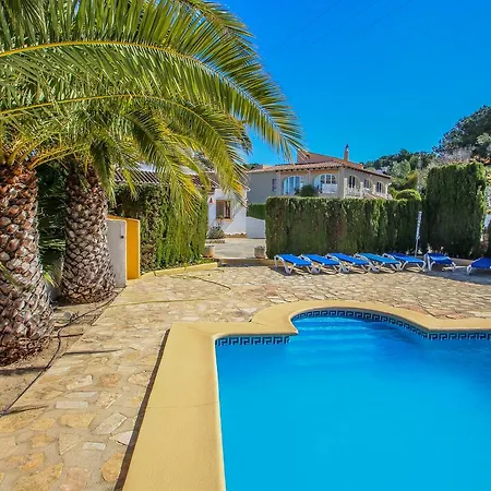 Mar De Timor Comfortable Holiday In Moraira Villa